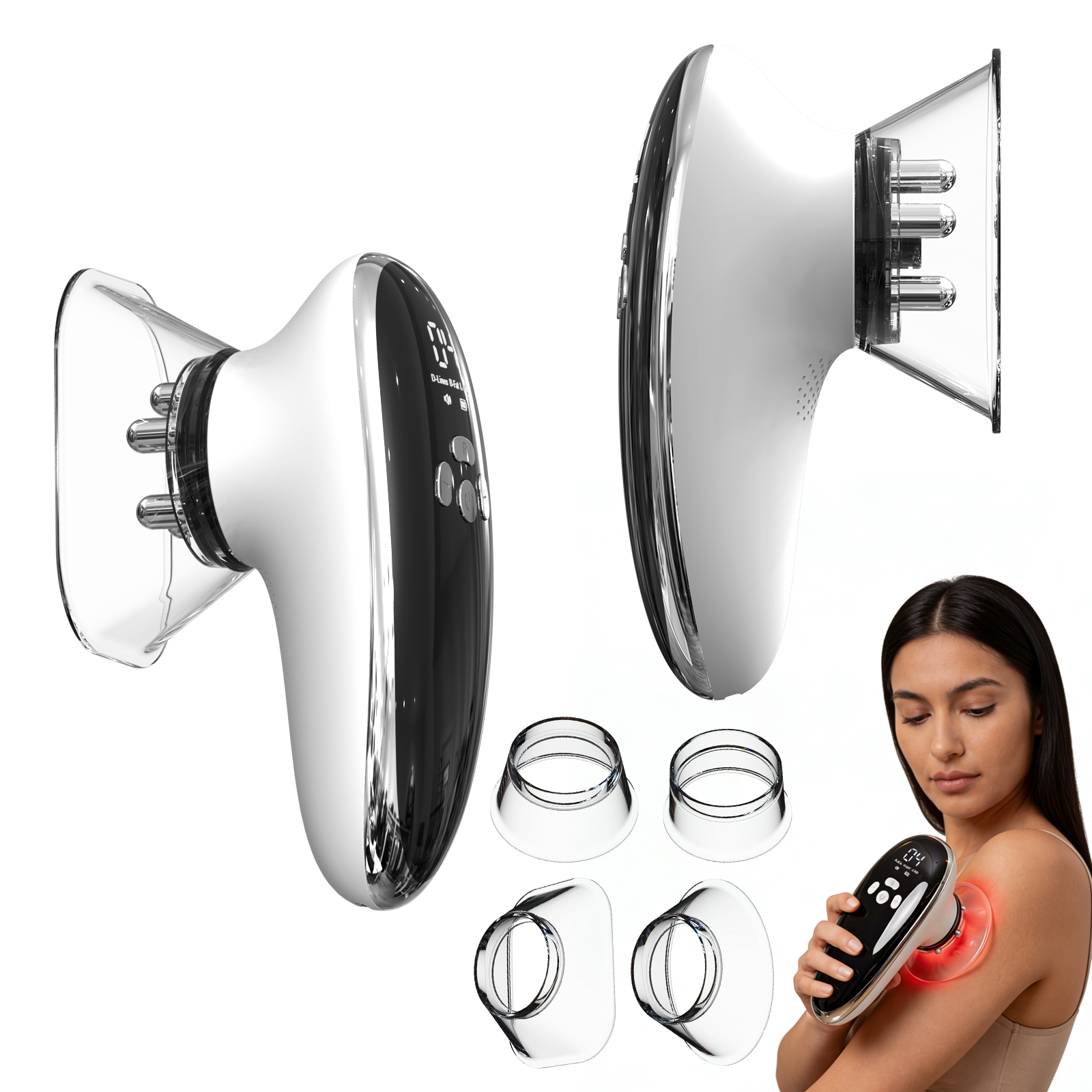 Face & Body Sculpting Machine With 4 Cups, Reduce