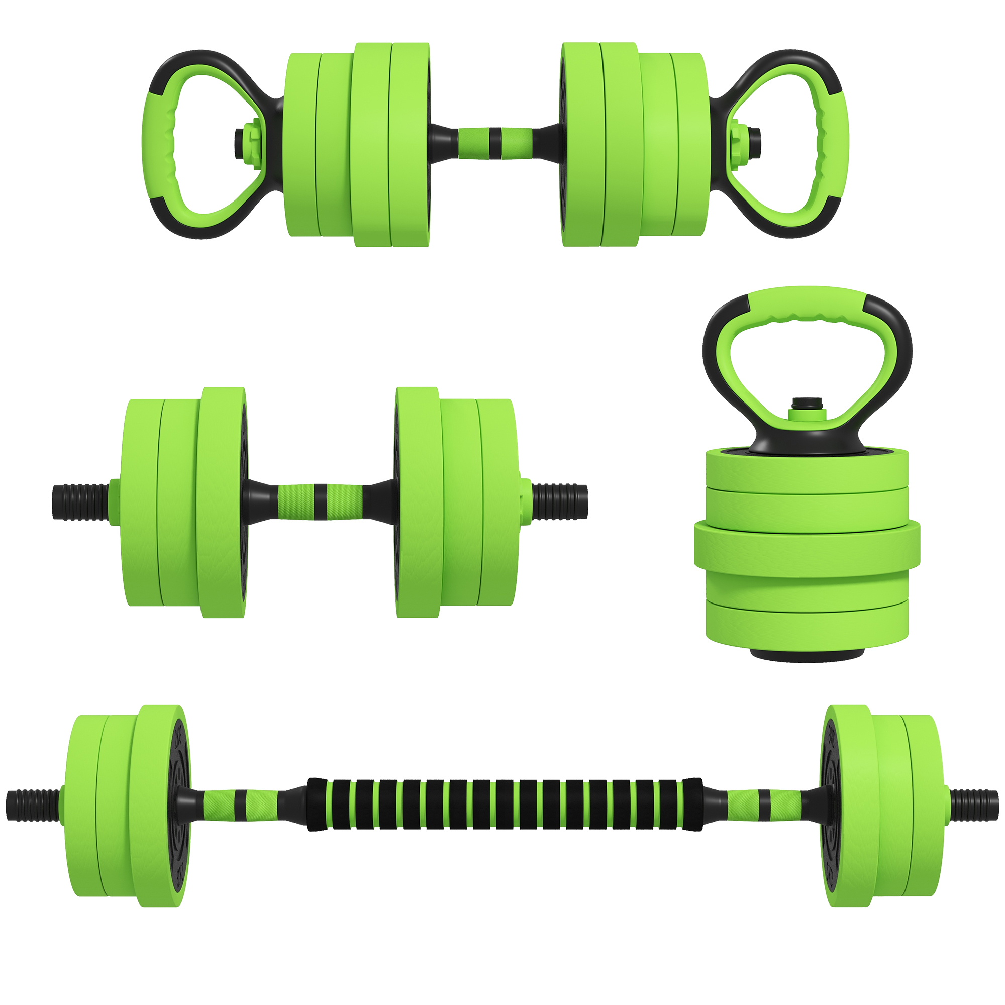 4 In 1 Hanteln Set 20 Kg Verstellbare…