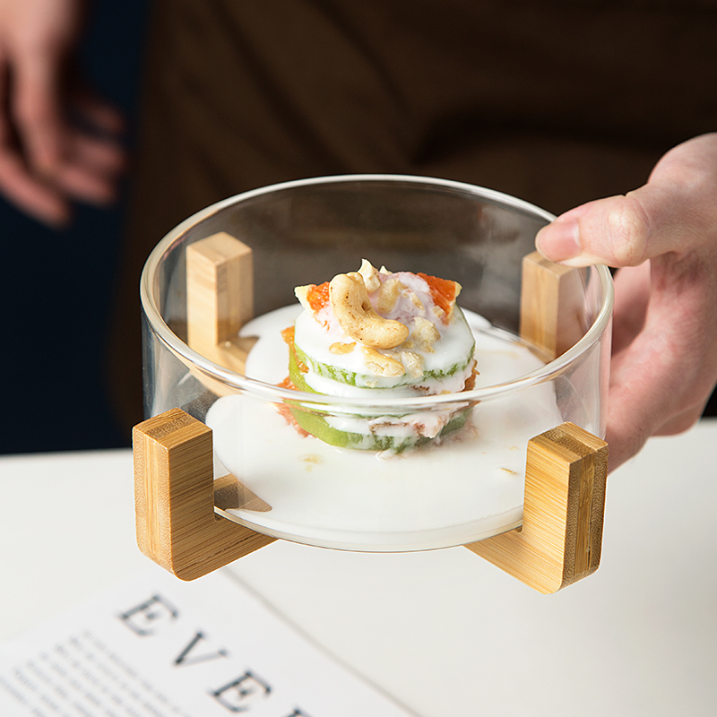 Glass Salad Bowl