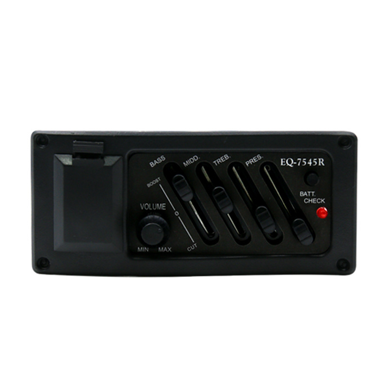 Four-section Equalizer Electric Box Piano Modification Vibration Pickup