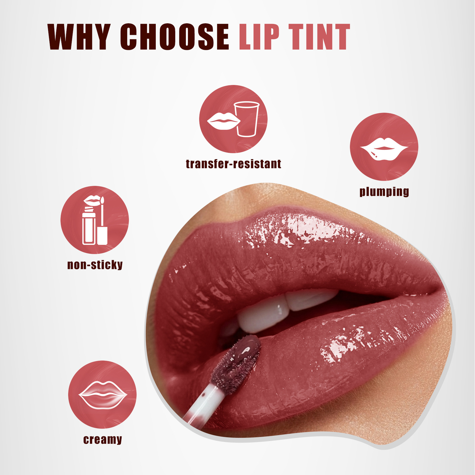Mirror Shine,Nonstick Longlasting Color And Longlasting Moisturizing Lip Gloss