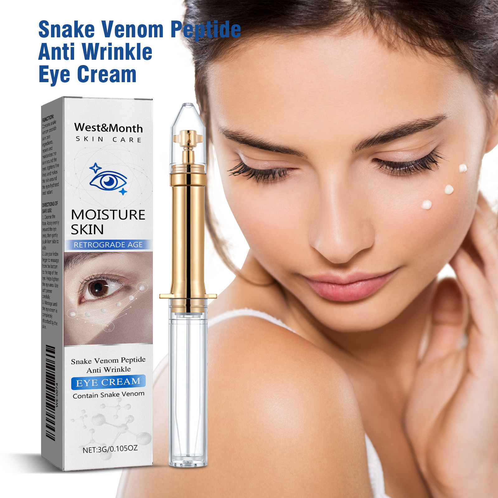 Eye Cream Gently Hydrates And Nourishes The Delicate