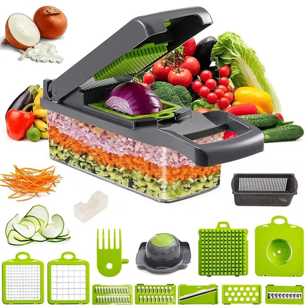 Non-Slip Manual Kitchen Utensil Set