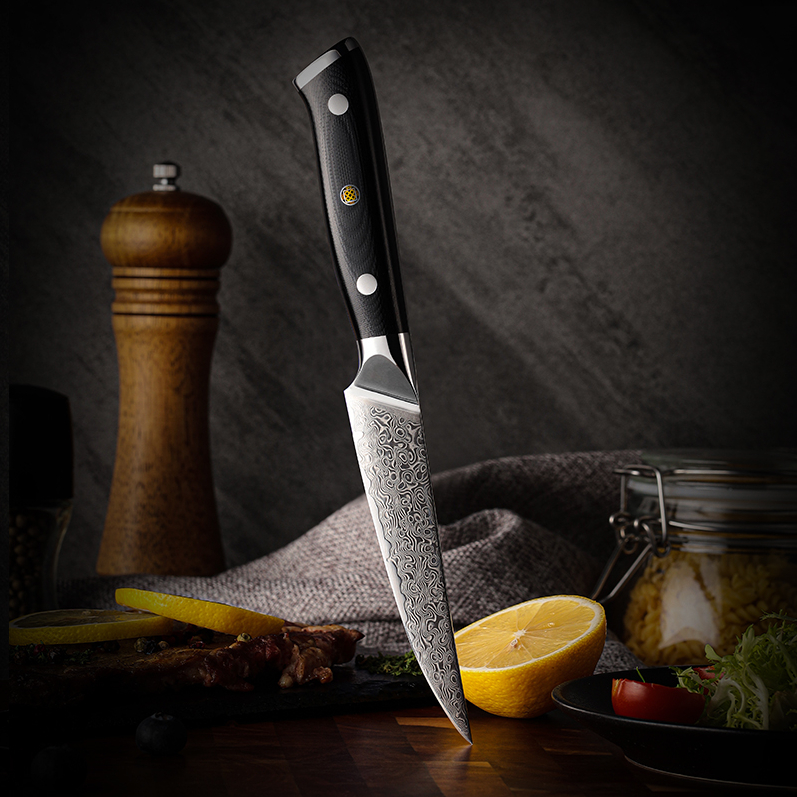 Damascus Steel Household Steak Knife