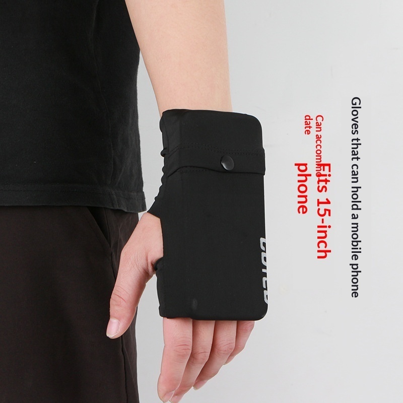 Running Phone Armband Outdoor Sports Gloves