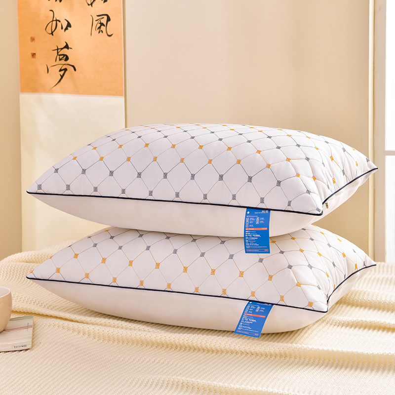 Starry Night Feather-Down Neck Pillow