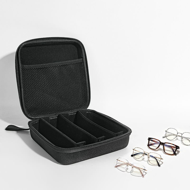 Large-Capacity Travel Sunglasses Storage Pouch