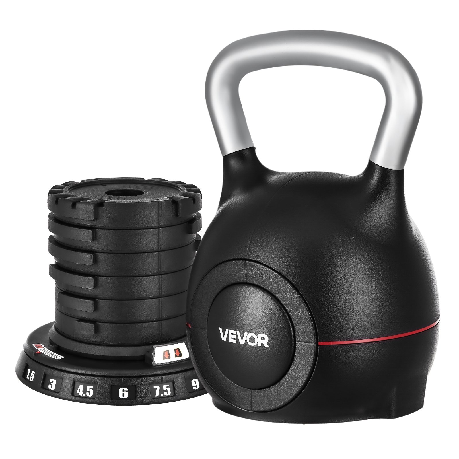 Kugelhantel Verstellbare Kettlebell Mit 7