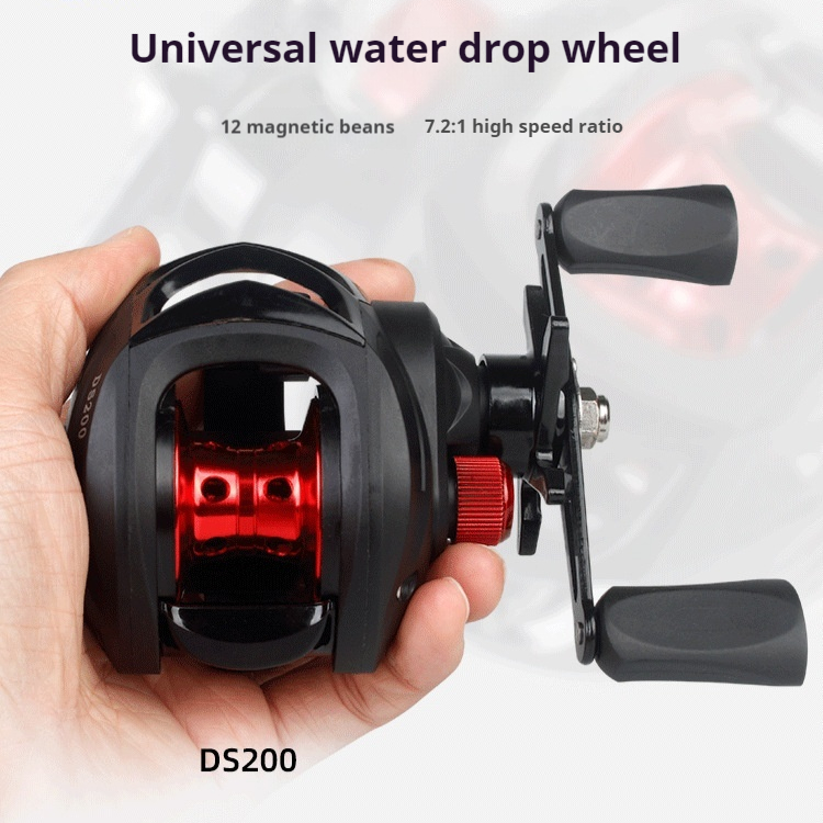 All-Alloy Double-Handle Fishing Reel
