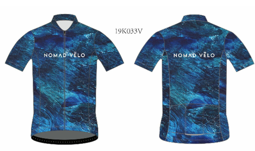 Aero Cycling Jersey Night-Sky Blue