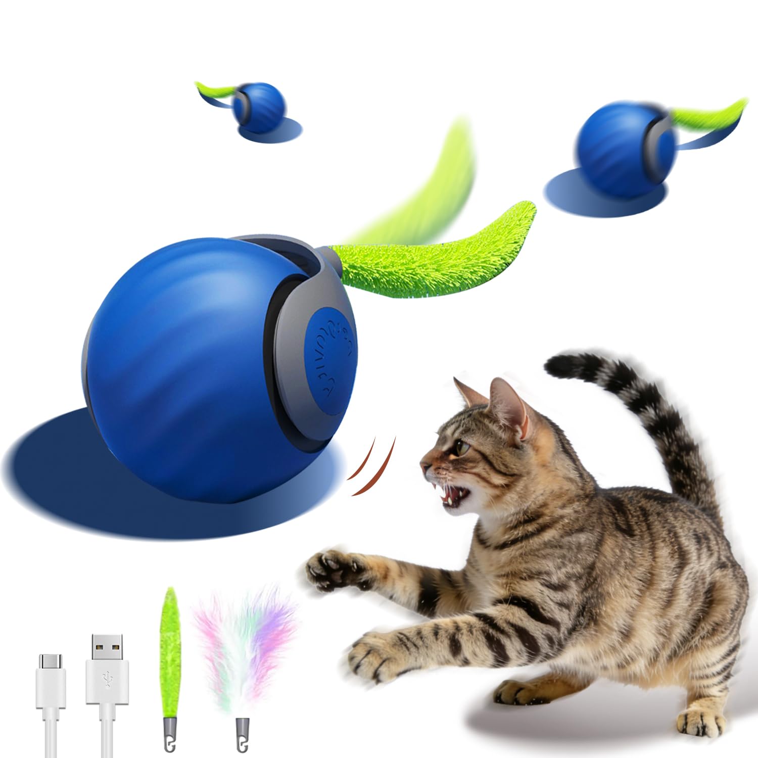 Interactive Cat Toy Ball