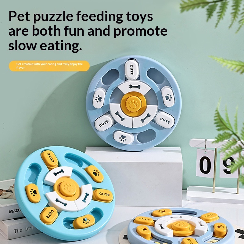 Pet Round Sounding Puzzle Toy