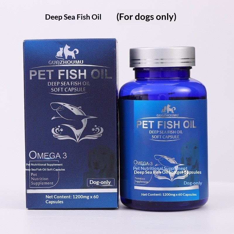 Pet Hair-Prevention Cod Liver Oil Dog