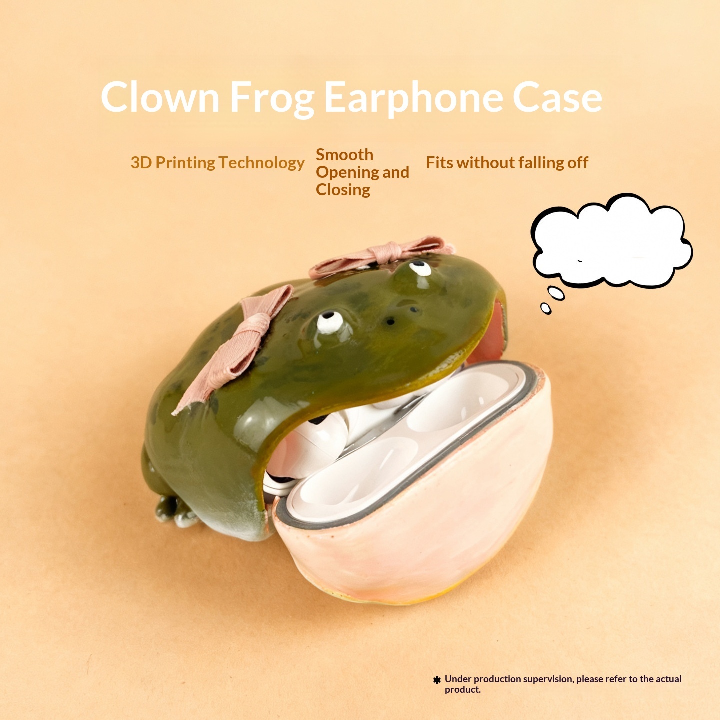 Ugly Frog Handmade Headphone Case Niche