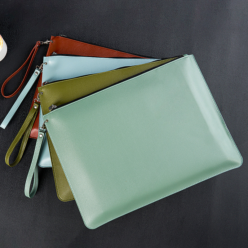 Sleek Waterproof Leather Travel Organizer