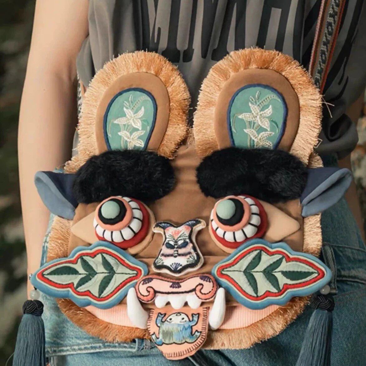 Tiger-Head Fashion Bag