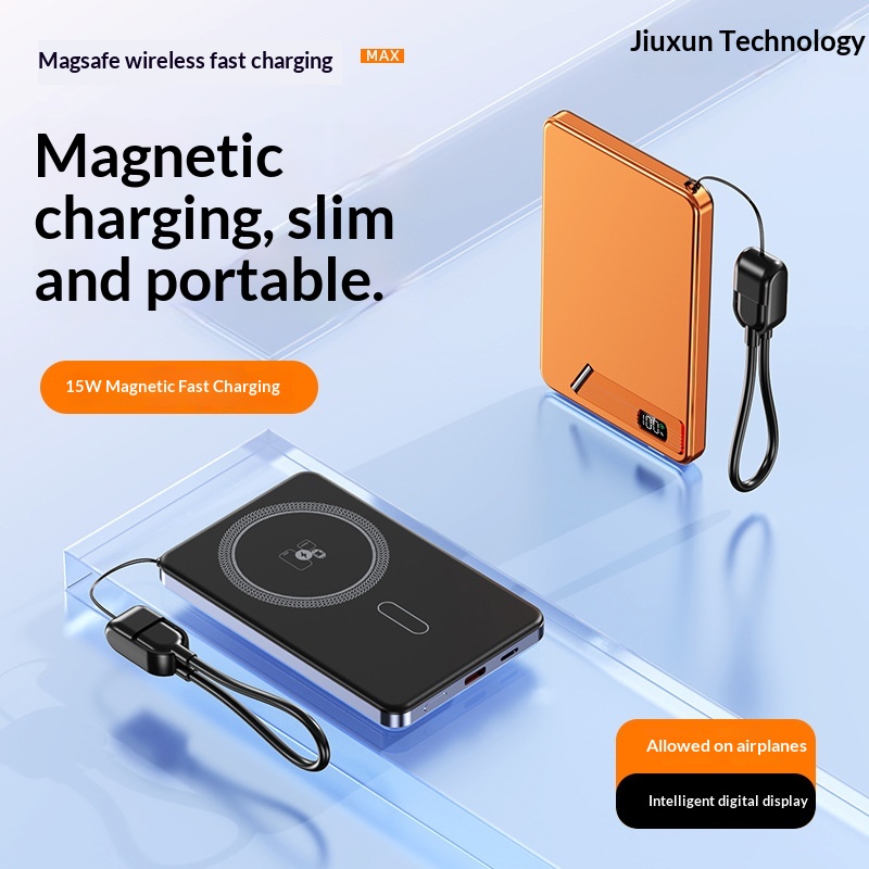 Ultra-Thin Aluminum Alloy Magnetic Wireless Charging