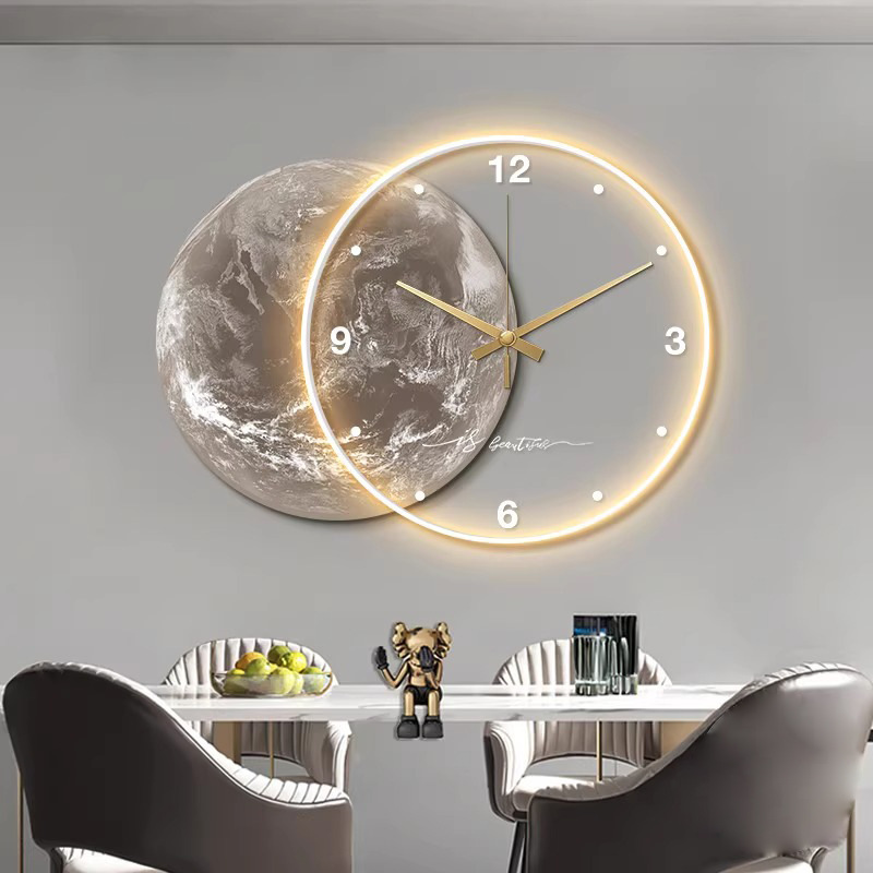 Moon Living Room Wall Clock