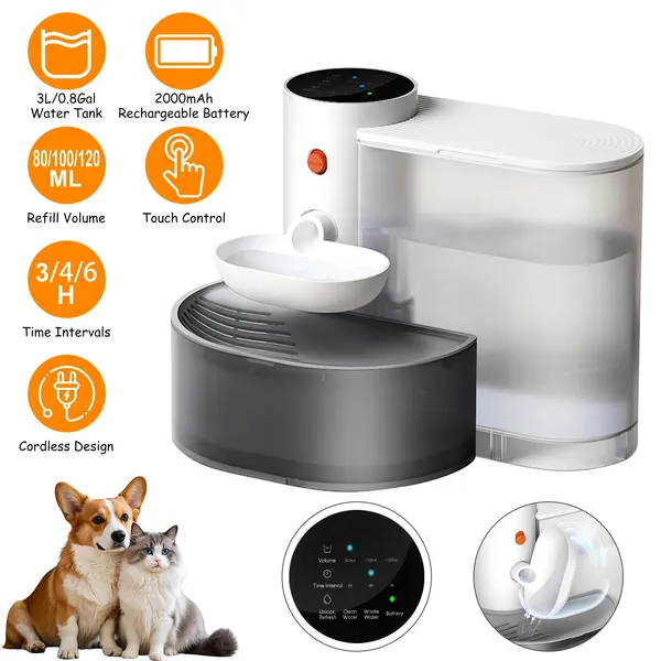 Smart Pet Water Fountain Automatic Cat