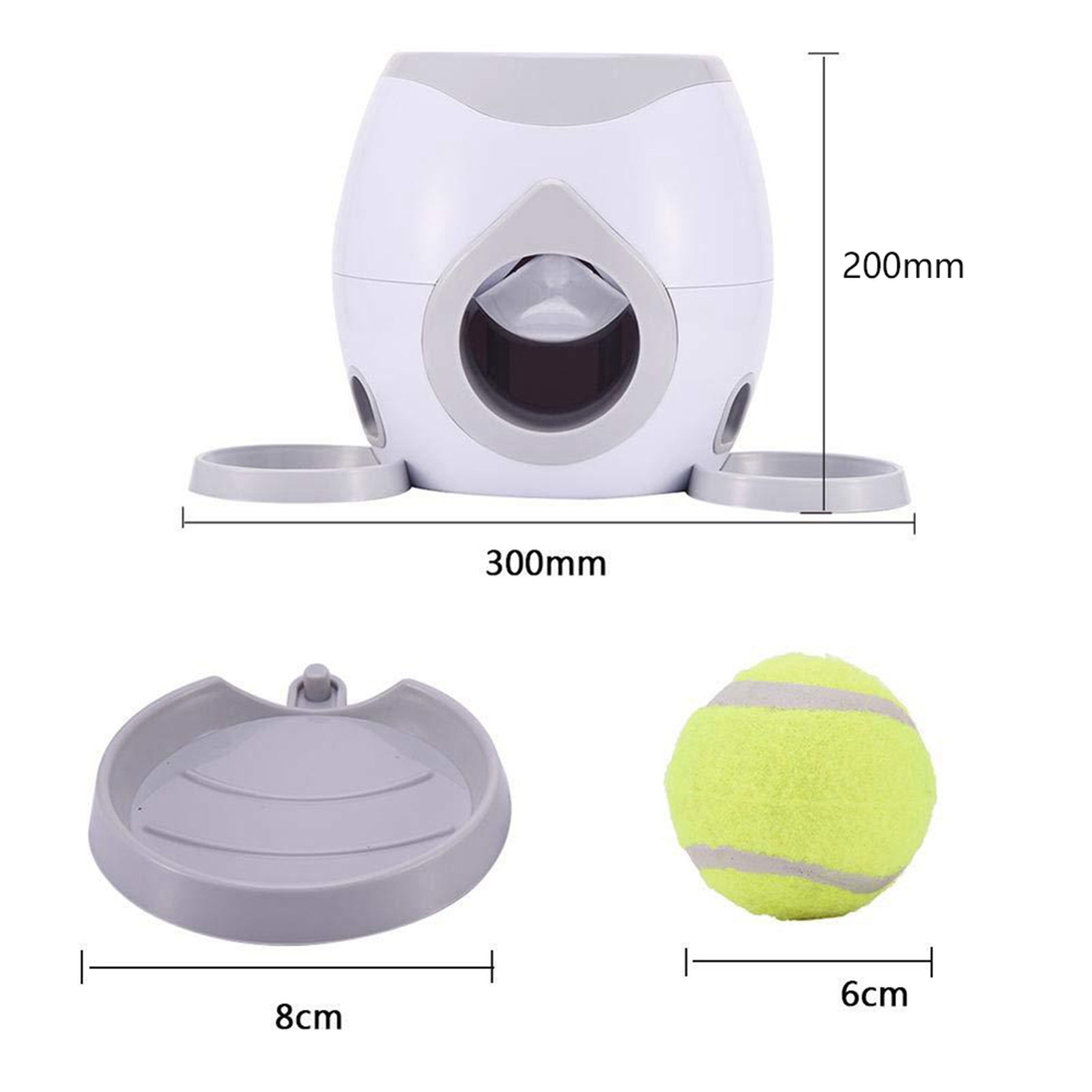 Automatic Pet Feeder Fetch Tennis Ball
