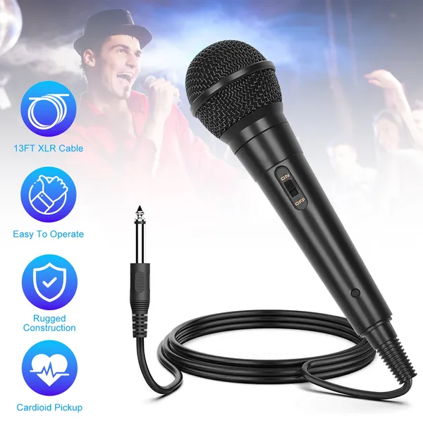 Handheld Wired Microphone Cardioid Dynamic Vocal